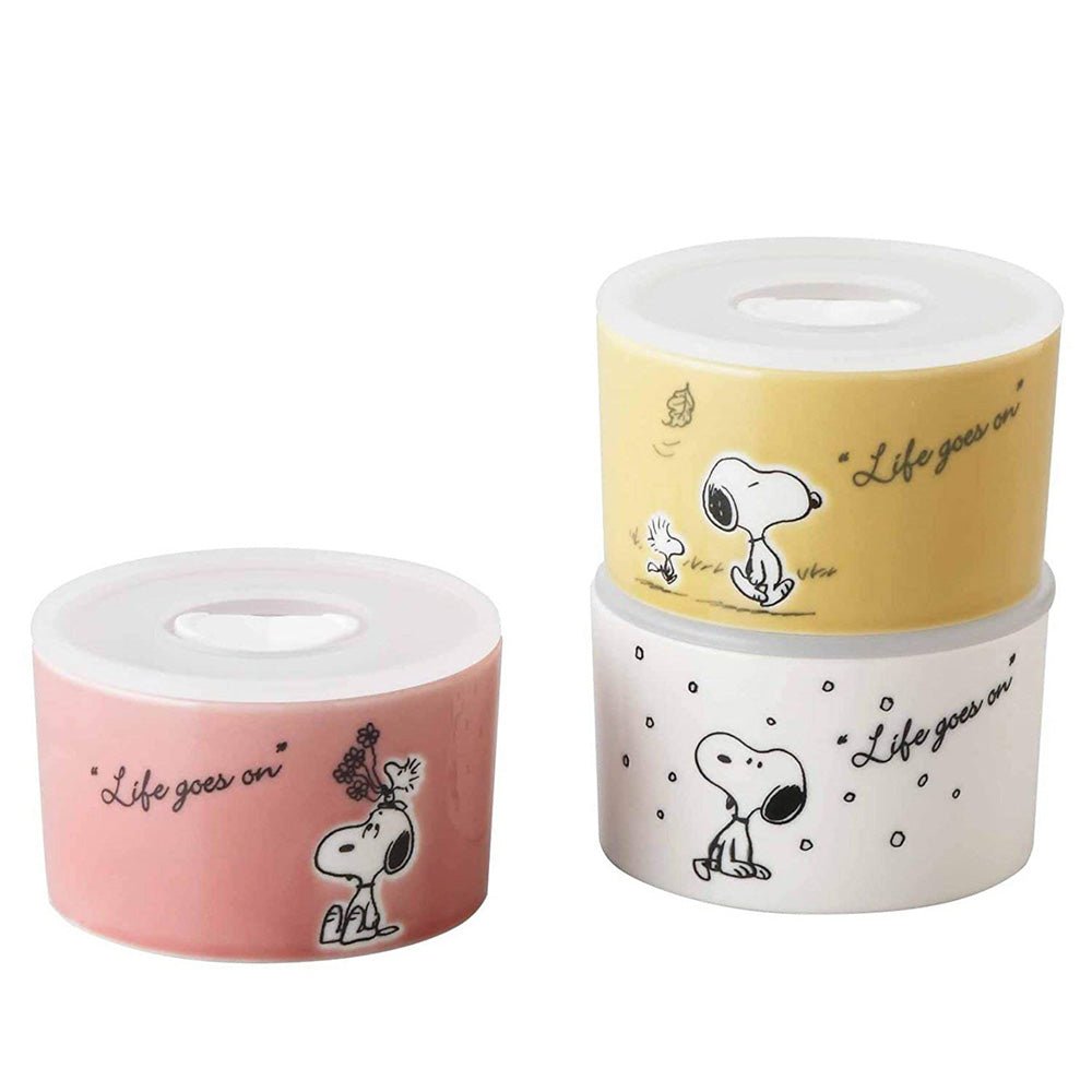 PEANUTS スヌーピー (コミック誕生 75周年 ) - トリオレンジセット / キッチン用品 - PGS